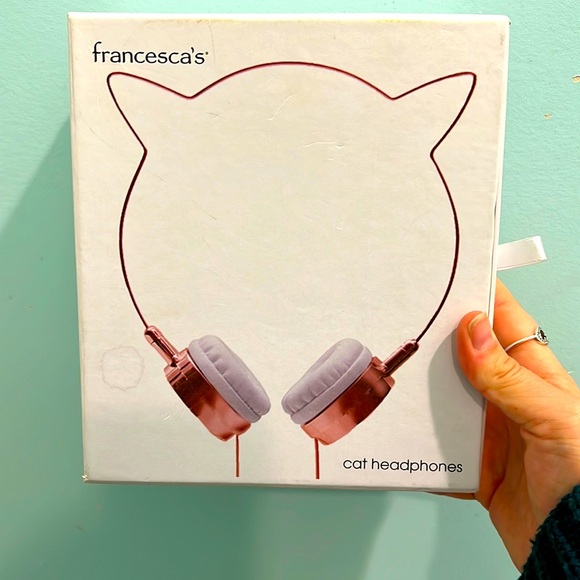 Francesca’s Cat Headphones NWT! - Picture 3 of 4